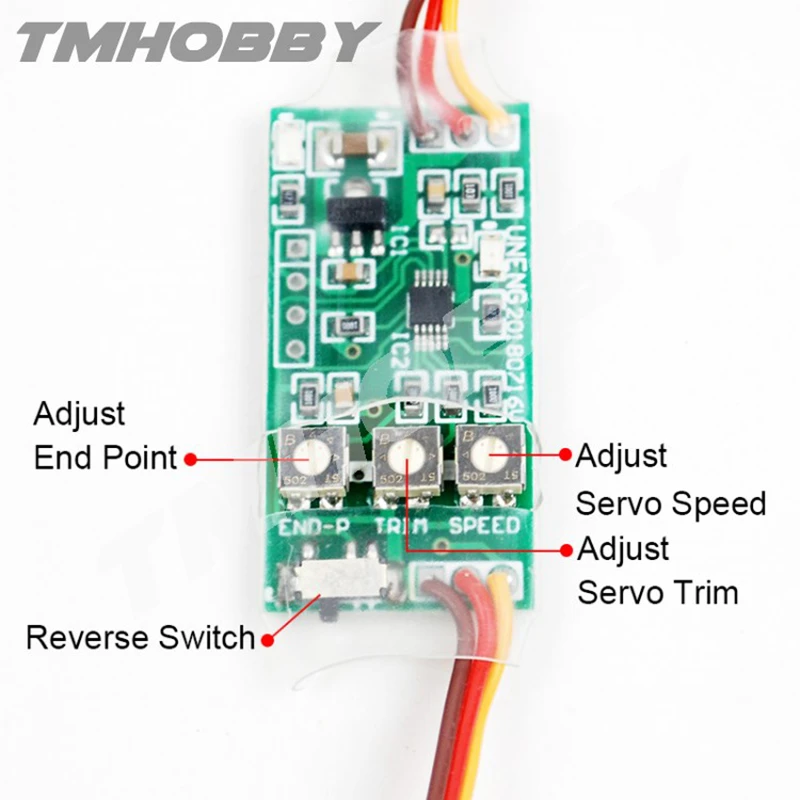 Simple Servo Adjuster Reverse /speed/end Point/trim For Landing Gear Door Servo Parts & Accs