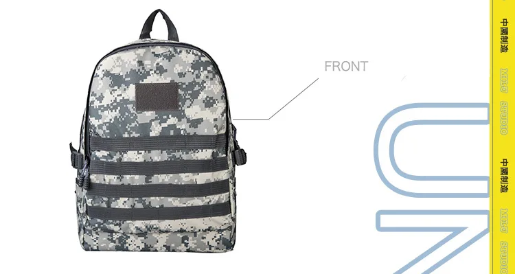 Jedi Survival Celebrity Style Chicken Level Three Bag Outdoor Sports Camouflage Backpack Large-Volume Camping Mountain Climbing