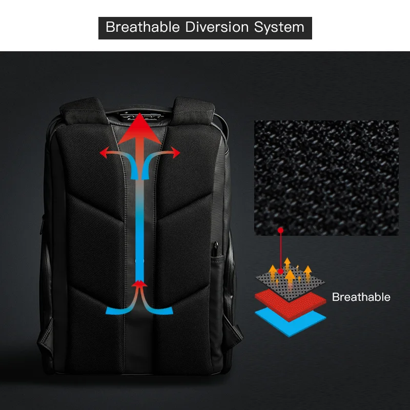 awesome  Korin Design FlexPack GO Anti-theft Backpack Men Notebook Backpack 15.6 inch Laptop Computer Bag US
