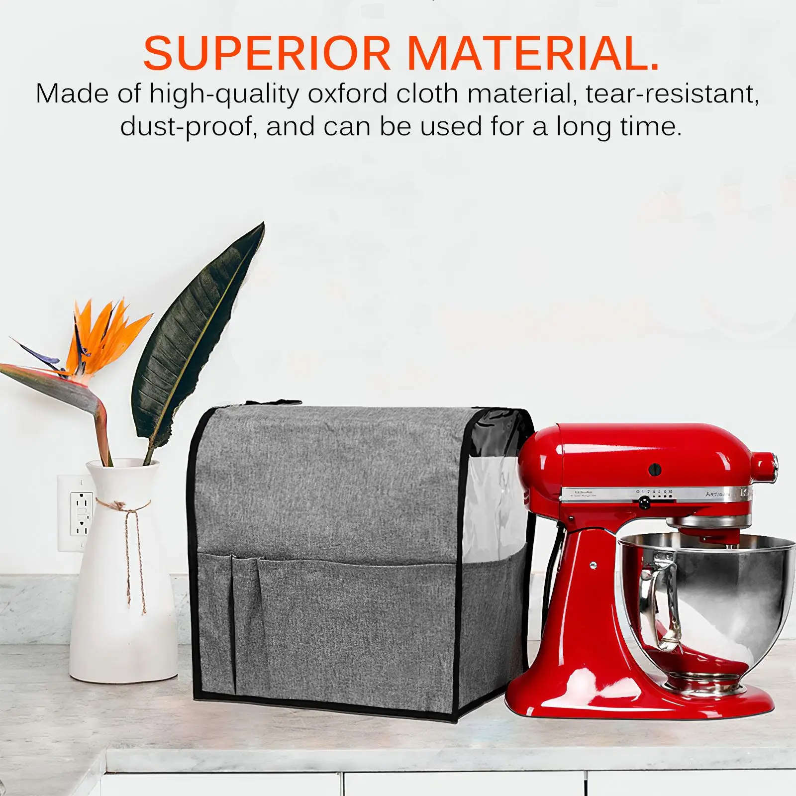 Household Waterproof Kitchen Accessories Blender Dust Cover for Kitchen Aid Mixer Machine Supplies Mixer Dust Proof Cover
