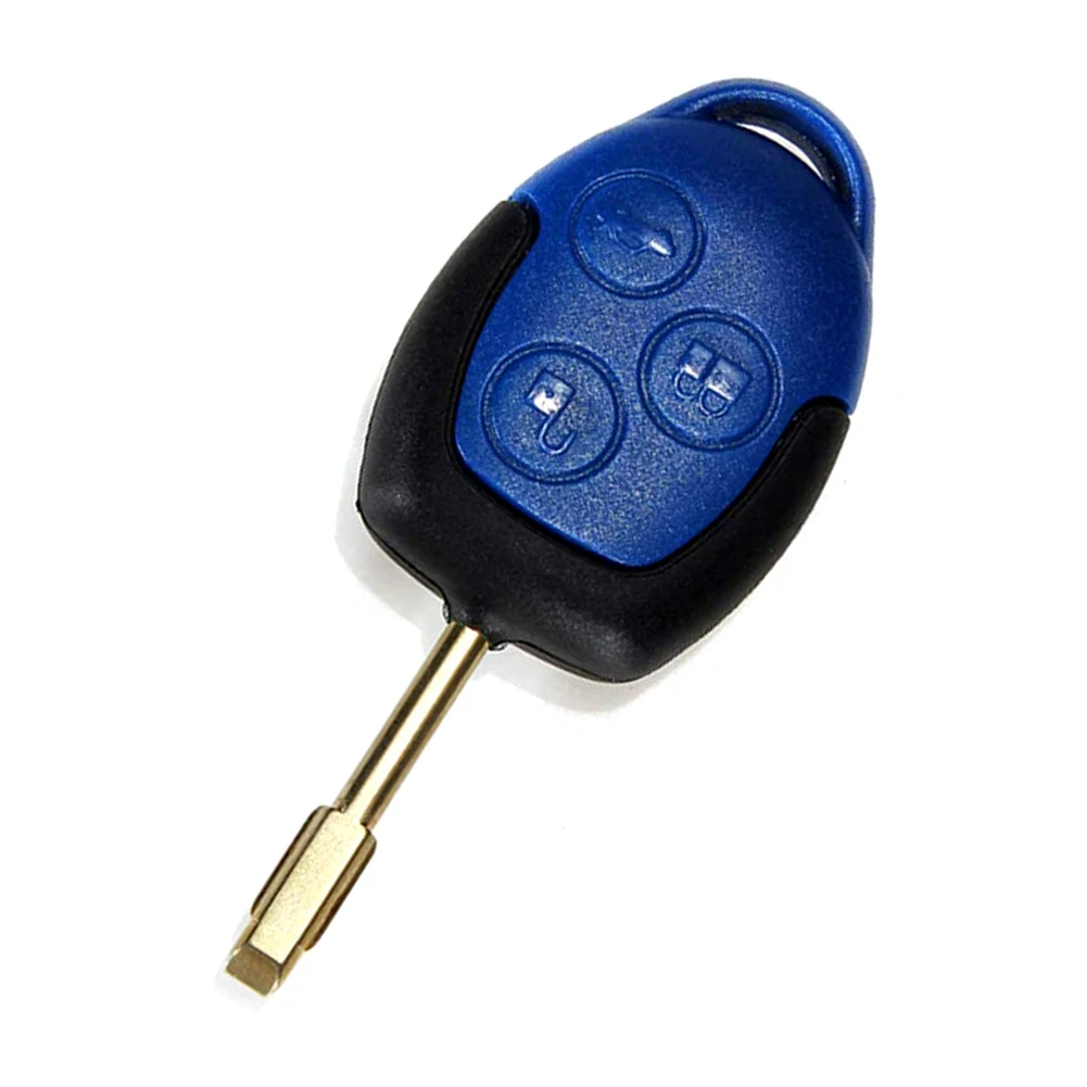 

3 Button Remote Control Keyless Key Case Shell Uncut Blade Key Case Shell for Ford Transit Car Styling Accessories