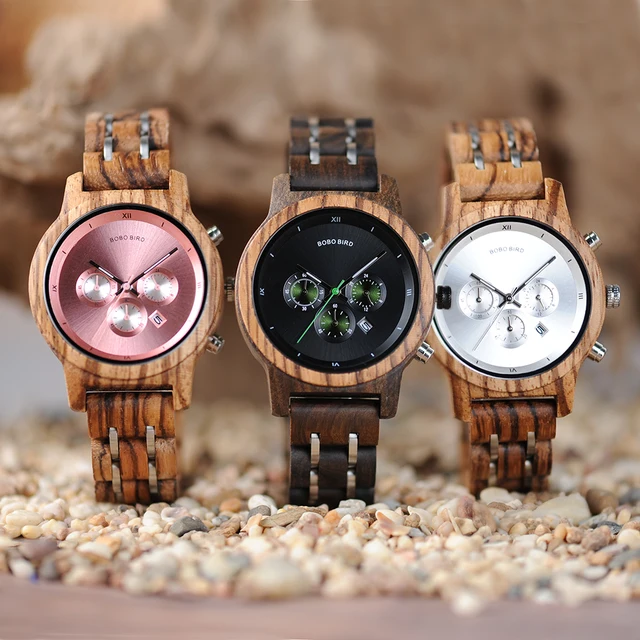 BOBO BIRD Simple Wood Women Watches reloj mujer Miyota Quartz Movement Ladies Clock Custom Wristwatch Great Gift with Wooden Box 4