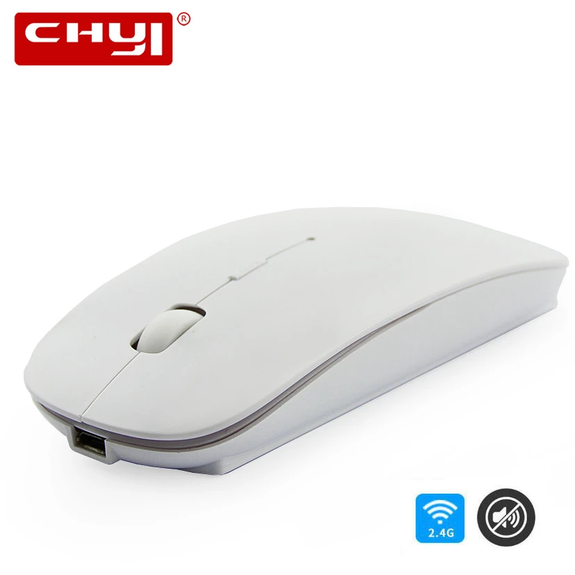 Беспроводная Бесшумная мышь Эргономичный оптический компьютер Mause 1600 dpi перезаряжаемая Мини Портативная USB мышь для ноутбука Xiaomi