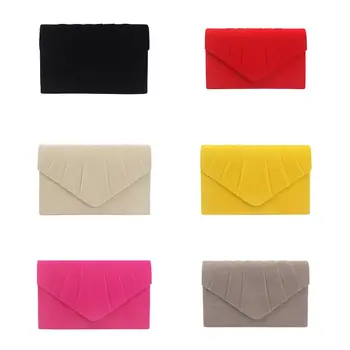 

Women Envelope Evening Clutch Bag Ladies Wedding Party Handbag Prom Chain Purse