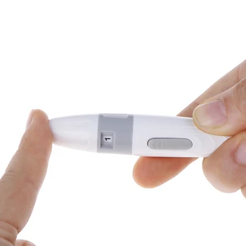 

HOT 1PCS Adjustable Depth Blood Sampling Glucose Test Pen Lancing Device Pen For Diabetics Blood Collect