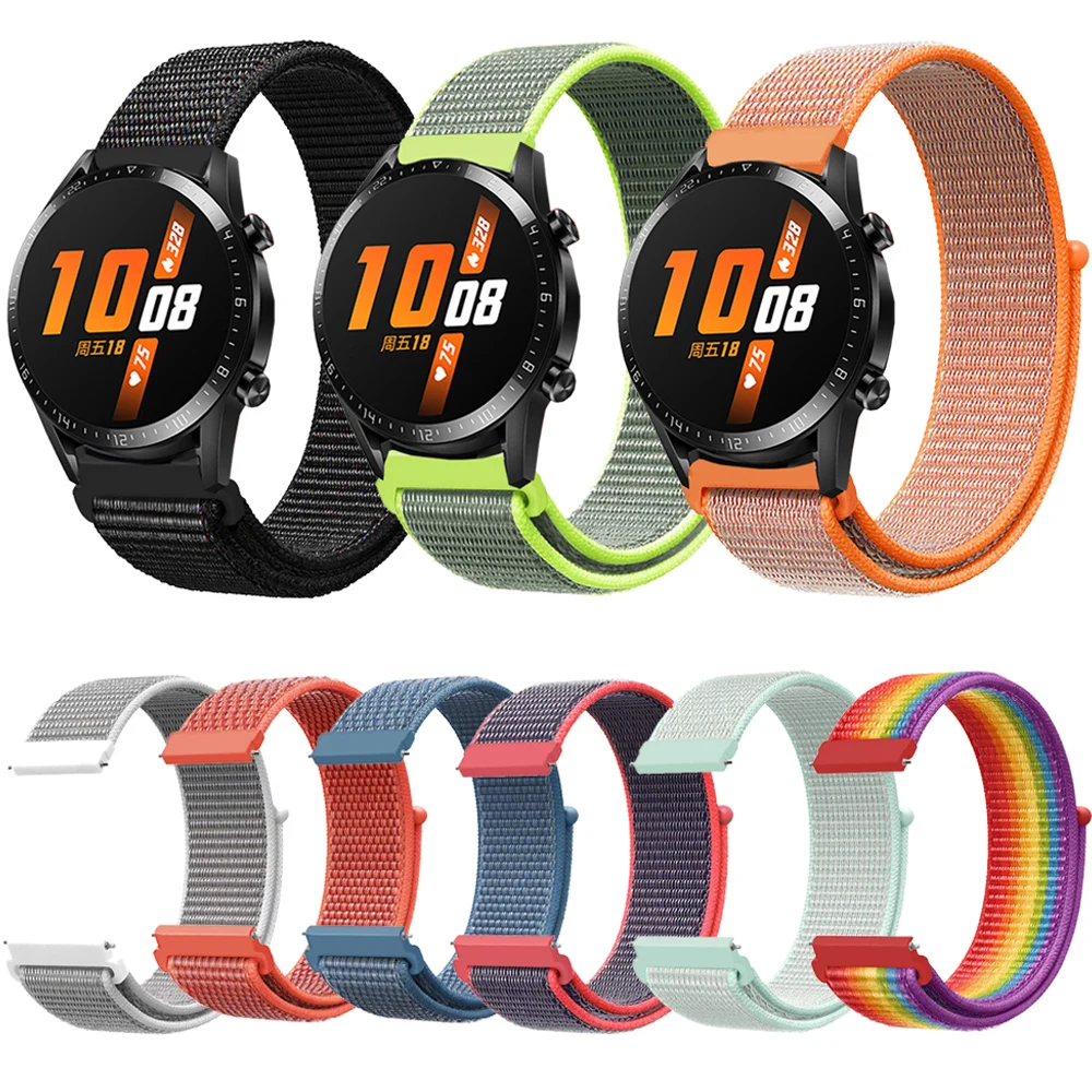 Cinturino Sportivo In Nylon Per Xiaomi Mi Smart Watch Straps Bracciale Da Donna Per Garmin Vivoactive 4S/Venu 2S Tic Watch C2 Wristband