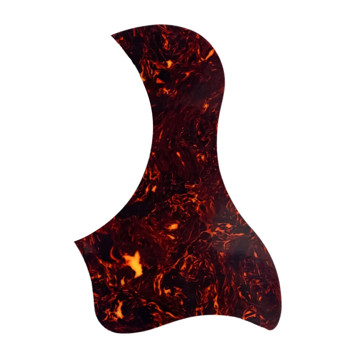 Блокировка для гитары FLEOR коричневая черепаховая оболочка клейкая самоклеящаяся