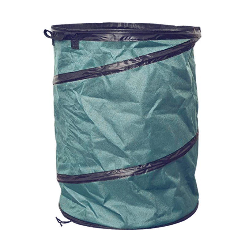 

Collapsible Garden Bag Up Leaf Trash Can Storage Bag Reusable Yard Waste Bag Portable Gardening Container Lawn Bag