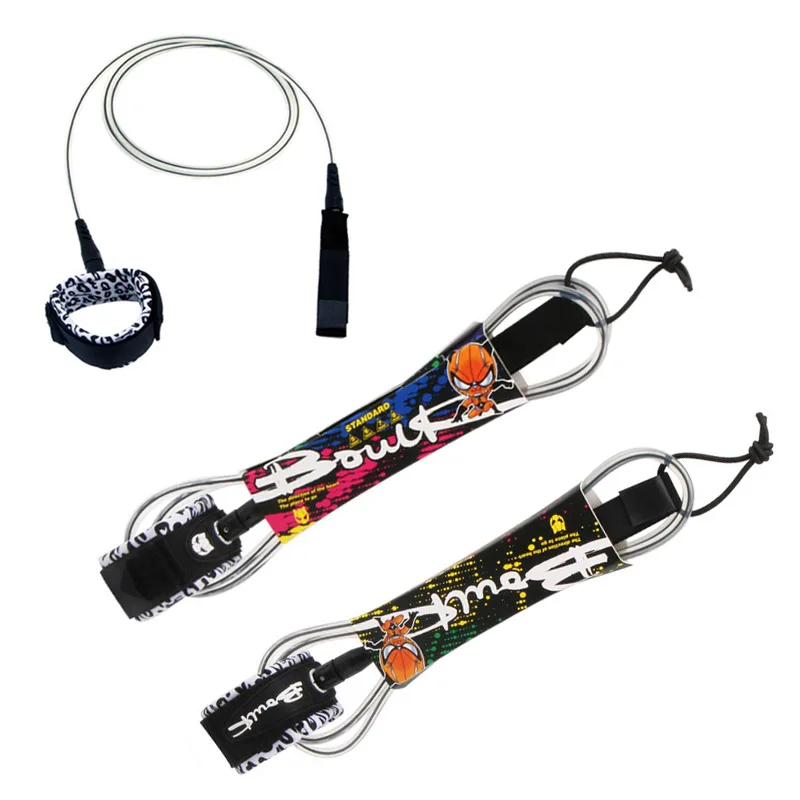 Аксессуары для доски серфинга 7 мм трос безопасного детский водный 6 футов 8 10 12