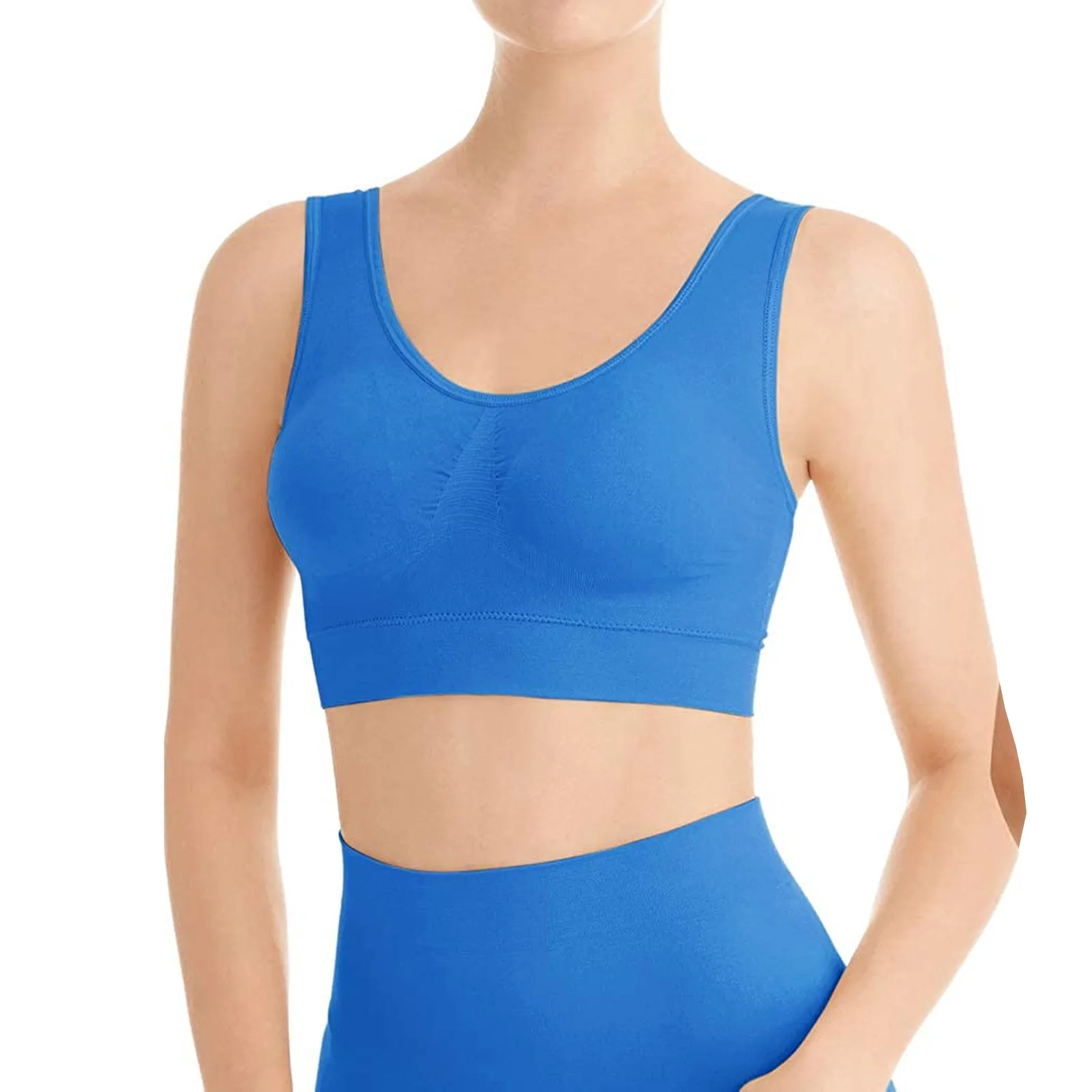 3 Pack Women Sports Bras Breathable Sports Top Fitness Gym Yoga Workout