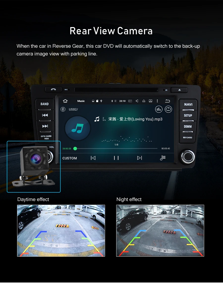 Best Android 9.0 car GPS Radio Stereo Player For Skoda Octavia A5/Octavia 2 DVD Navigation WIFI Bluetooth Stereo Video Multimedia 8