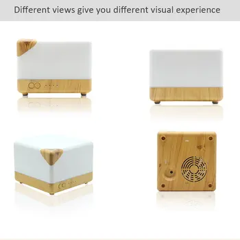 

Creative Square Oil Aromatherapy Machine Ultrasonic Atomizer Household Air Humidifier Aromatherapy Essential Oil Diffuser