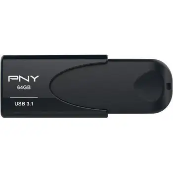 

Usb memory 64Gb Pny Attache 4 3.1 80 Mb/S Fd64Gatt431Kk-Ef computer Pendrive