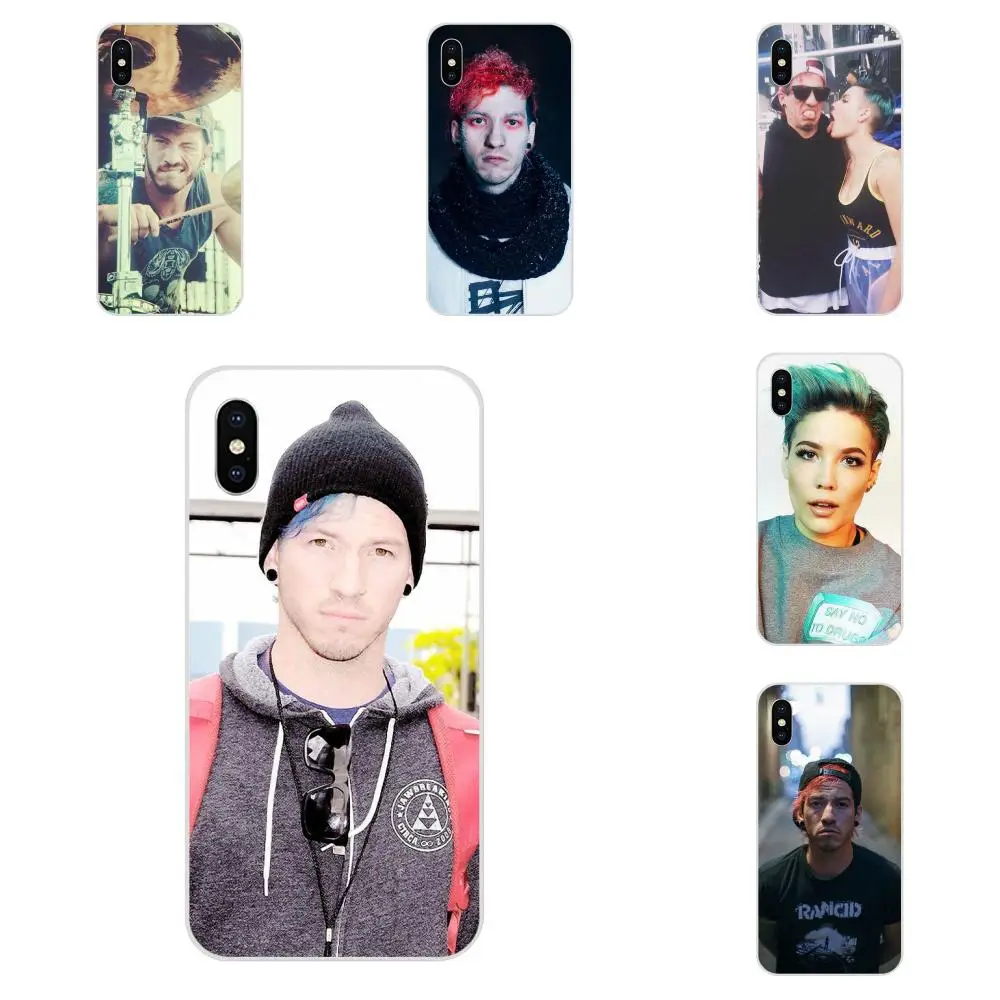 

Soft TPU Fashion Cell Phone Case For Apple iPhone 4 4S 5 5C 5S SE 6 6S 7 8 Plus X XS Max XR Twenty One Pilots Josh Dun 6