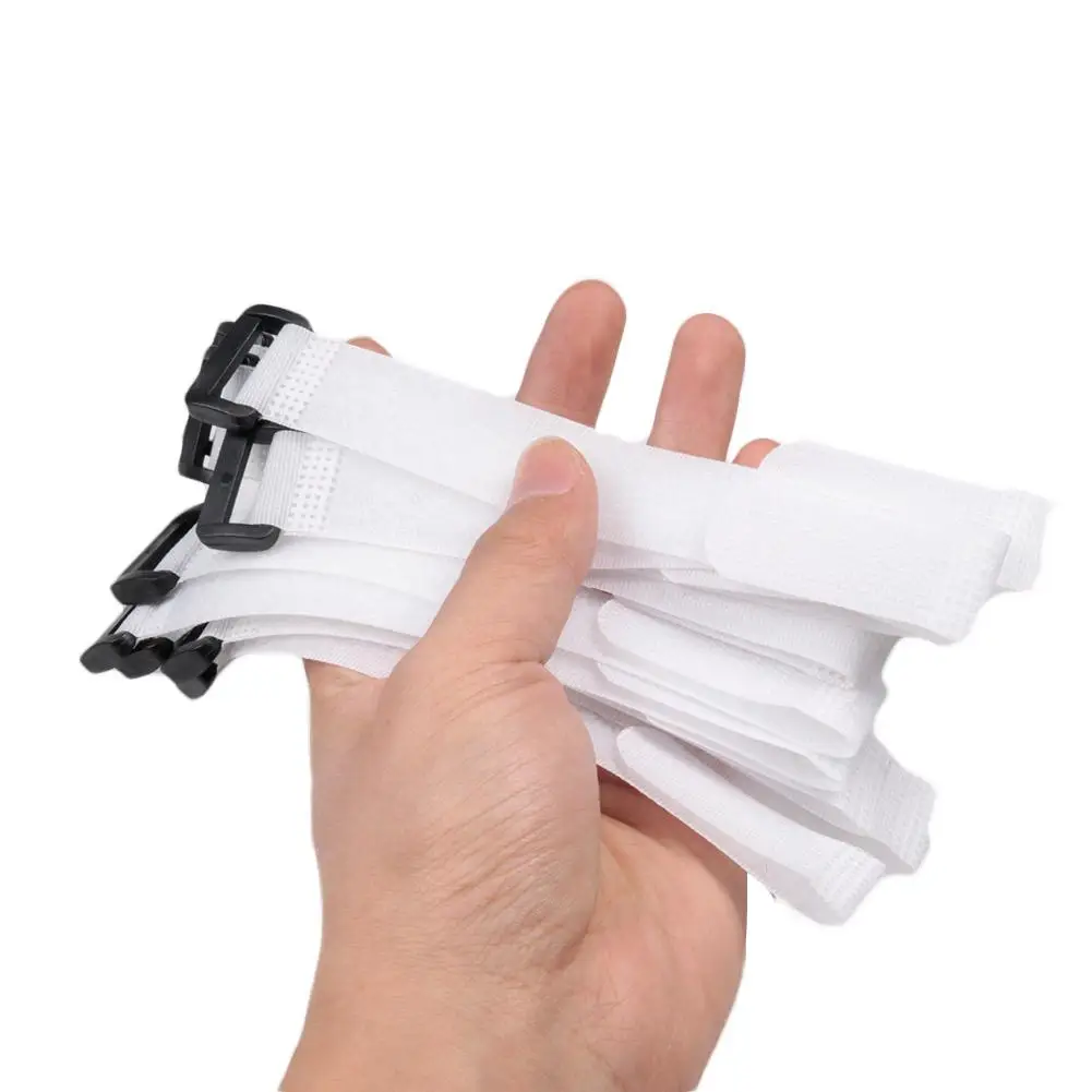 10pcs 200x20mm Fishing Rod Tie Holder Strap Fastener Hook Loop Cable Cord Ties Belt Fishing Tackle Tools Accessories fishing tools fishing accessories fishing tool fishing tackle fishing rod holder fishing rod protector