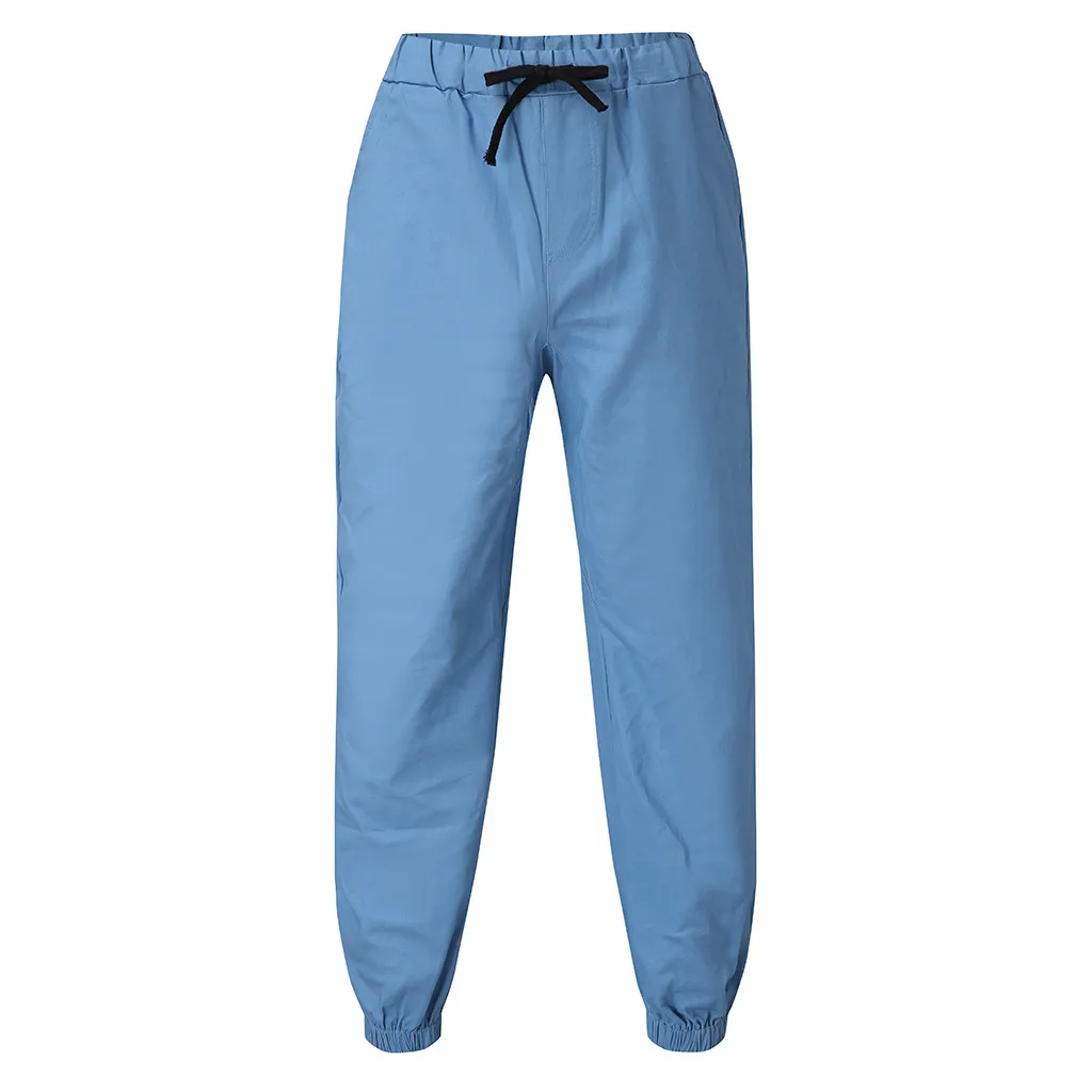 Vogue Pantalon Homme спортивные штаны мужские повседневные Черные Фитнес Бодибилдинг Карманы Кожа полная длина спортивные штаны