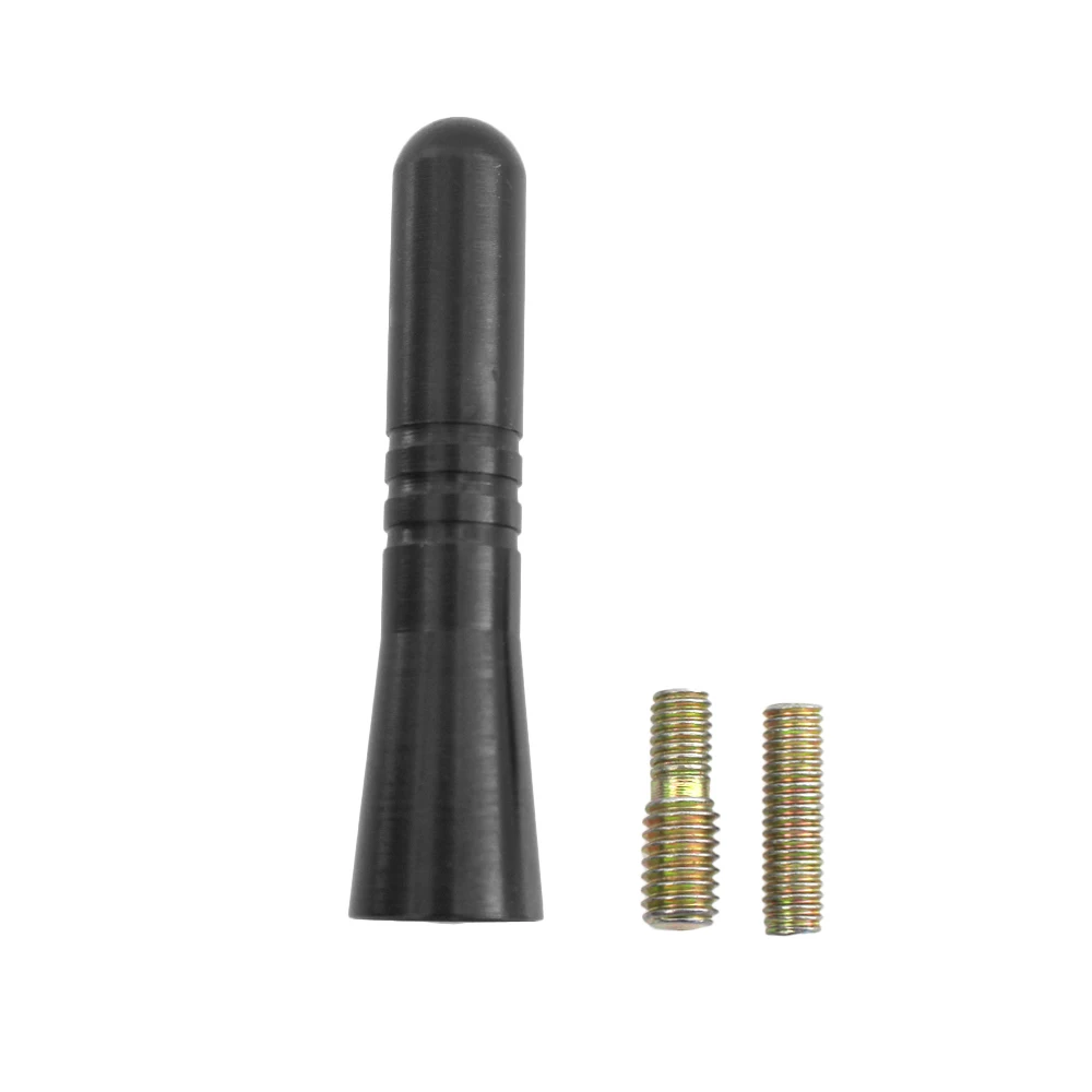 Black Rubber Genuine Replacement AM//FM Aerial Mast Antenna Roof Screw In Type