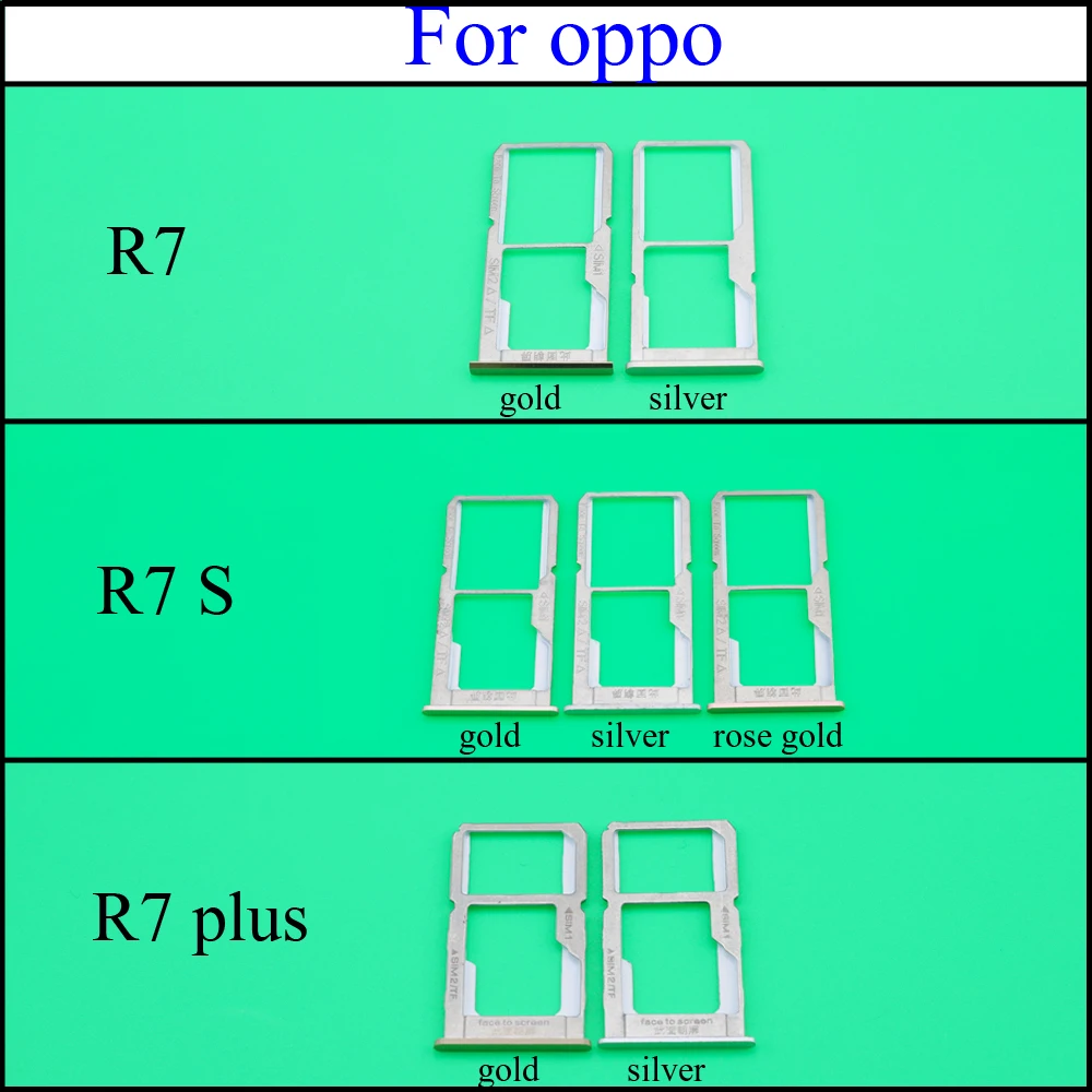 Держатель слота для SIM-карты YuXi OPPO R7 Plus R7S R7Plus запасные части качественные