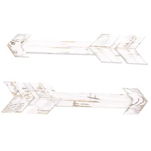 2 стиля из дерева в деревенском стиле указатель стрелка Декор стены Искусство стрелы ремесла дать направления фермерский дом настенные подвесные украшения для дома паба кафе