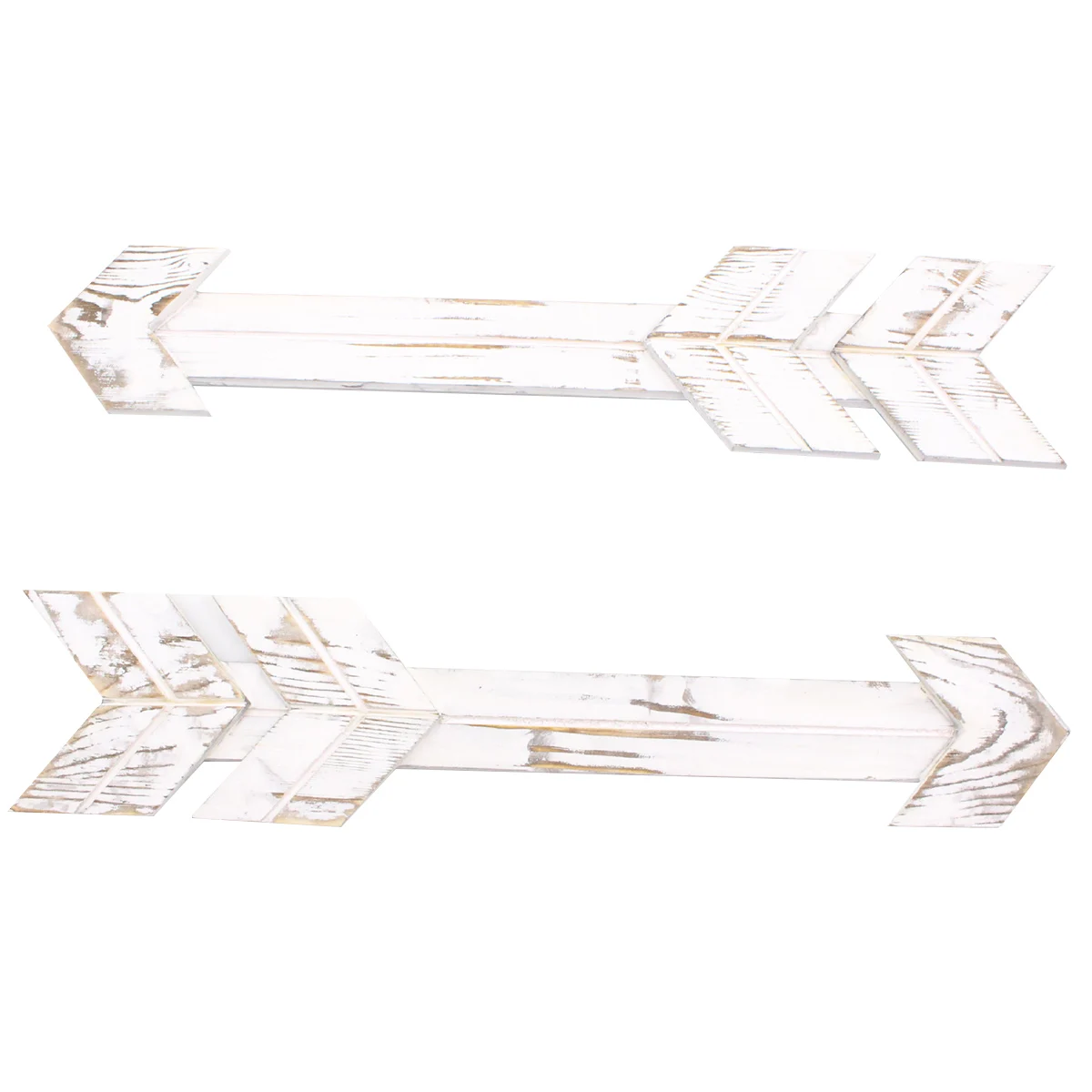 2 стиля деревенская деревянная стрела знак Декор стены Искусство стрелы ремесла