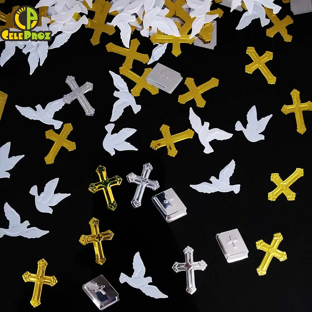 CROSS DOVE Свадебные конфетти для украшения стола только что женат мистер Mrs сердце любовь конфетти-блестки DIY свадебный стол для вечеринки ценетершт украшения - Цвет: CROSS DOVE