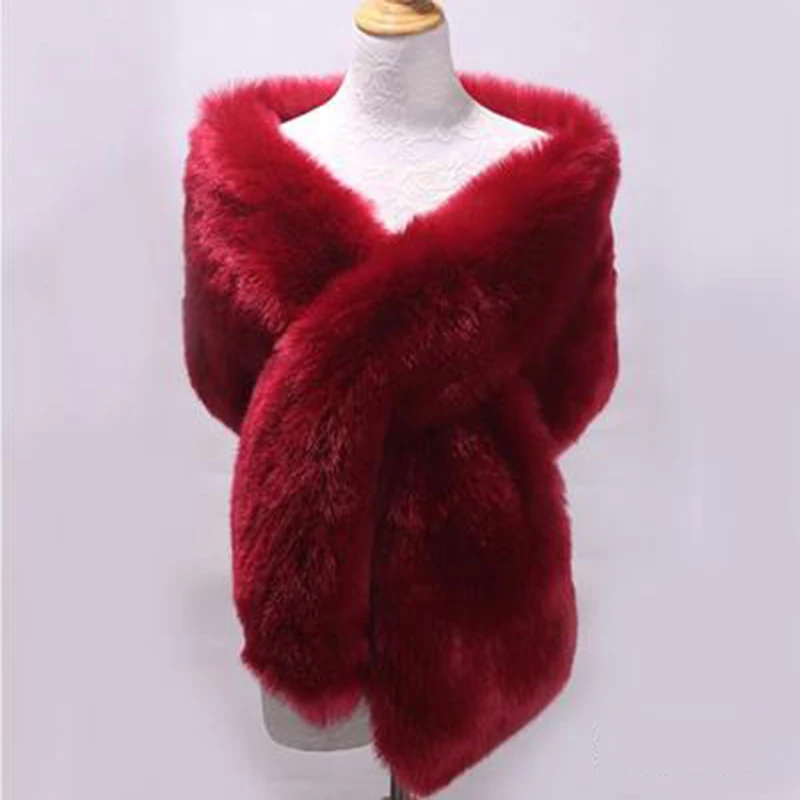 

Winter New Fashion Fur Shoulder Badge For Women Chest Armband Imitation Fox Top Cuff Fur Shoulder Jewelry