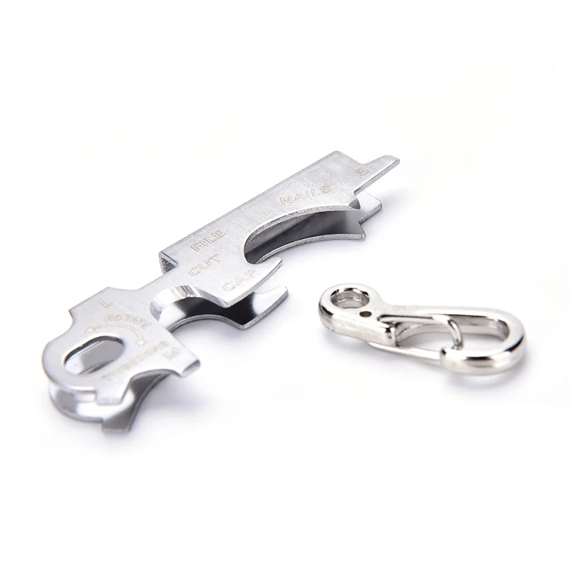 

Outdoor 7 In1 Keychain Multitool Steel Multi Tool