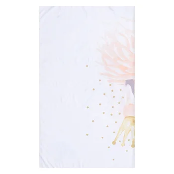 

1pc Decorative Tapestry Hanging Printed Carpet Decor Beach Towel Shower Curtain for Home Bathroom (Swan Style)