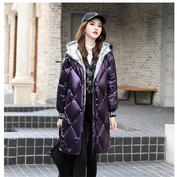

Brand Fashion Thick Women Winter Down Jackets Hooded Women Parkas Coats