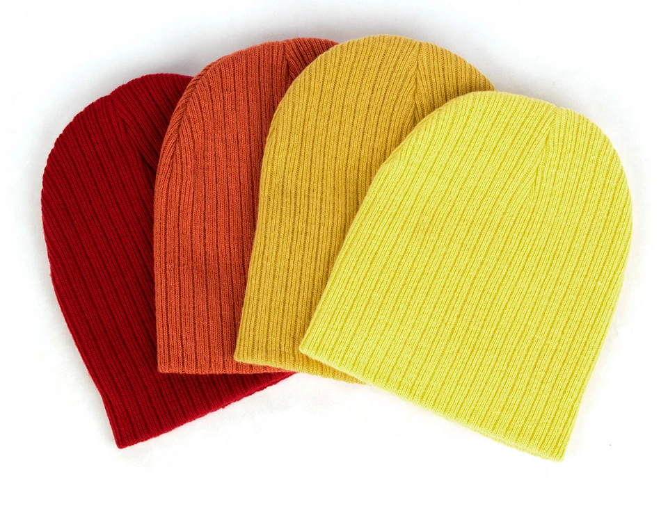 Geebro/вязаные полосатые шляпы для детей ясельного возраста, теплые шапочки для маленьких девочек, зимняя однотонная шапка, Модные Повседневные шапки, полиэстер, DQ934