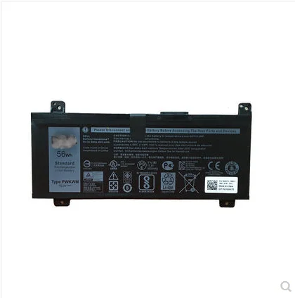 56Wh PWKWM Аккумулятор для DELL типа PWKWM серии ноутбука 15,2 V 3500mAh
