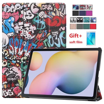 

For Samsung Galaxy Tab S7 Plus SM-T970 AM-T975 12.4" Tablet Case PC Cover Auto Sleep/Wake up funda tablet Shell with Soft Film