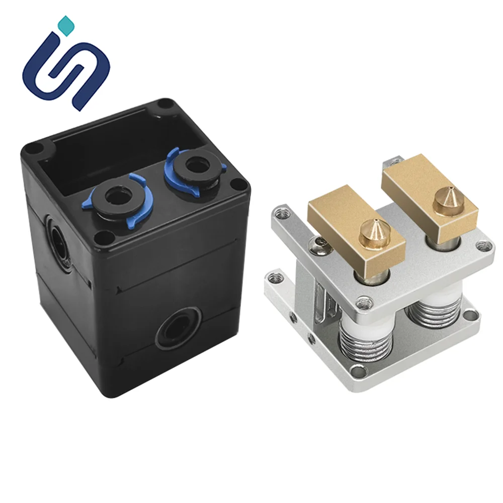3D принтер Heaterblock Ultimaker 2 экструдер + UM2 двухголовый Olsson блок комплект HotEnd DIY детали