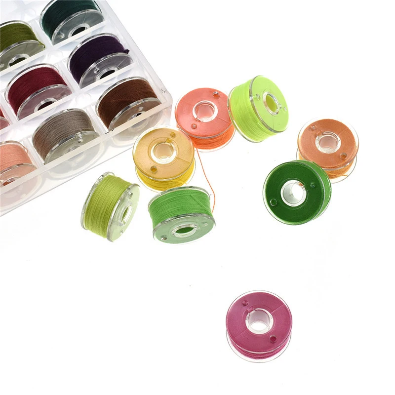 

Made of high quality material 36-Slots Bobbins Spools Box Case Sewing Machine Bobbin Organizer Storage Crafts