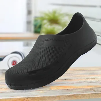 

Kitchen Non-Slip Chef Special Oil-Proof Waterproof Wear Work Shoes men's casual shoes fashion summer casual shoes men sneakers