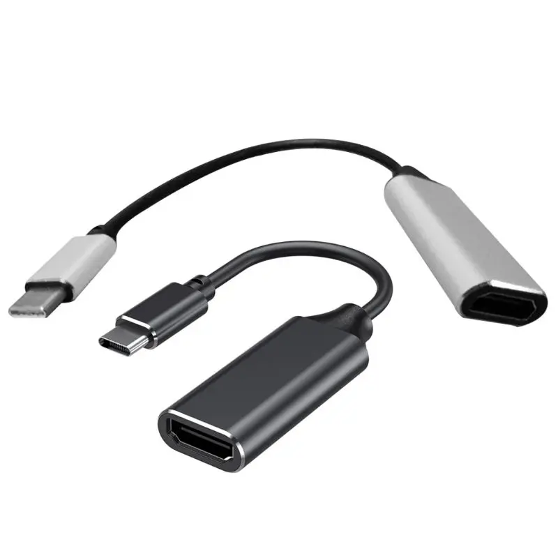 Тип-c к HDMI 4K HDTV Кабель-адаптер конвертер для samsung для Macbook аксессуар D08A