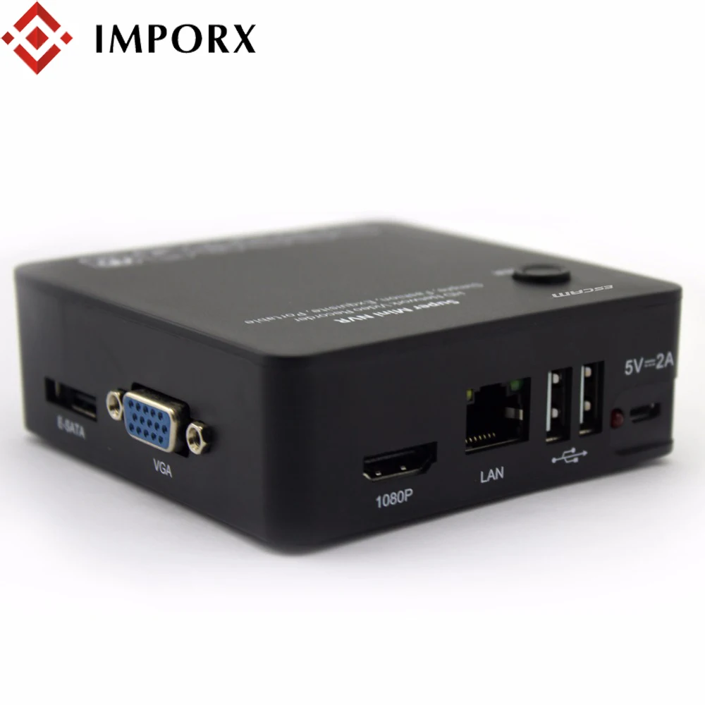 

IMPORX 4CH 8CH Mini NVR HD 1080P/960P/720P Mini Portable Network Video Recorder NVR For IP Camera System 15 Multiple Languages