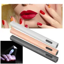 Для маникюра Перезаряжаемый USB Электрический пилочка для ногтей ручка для педикюра маникюрный полировальный станок со светодиодный светильник для маникюра