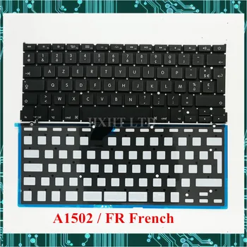

NEW A1502 FR French keyboard For Apple Macbook Pro Retina 13" A1502 FR keyboard with backlight ME864 ME865 ME866 2013-2015 year