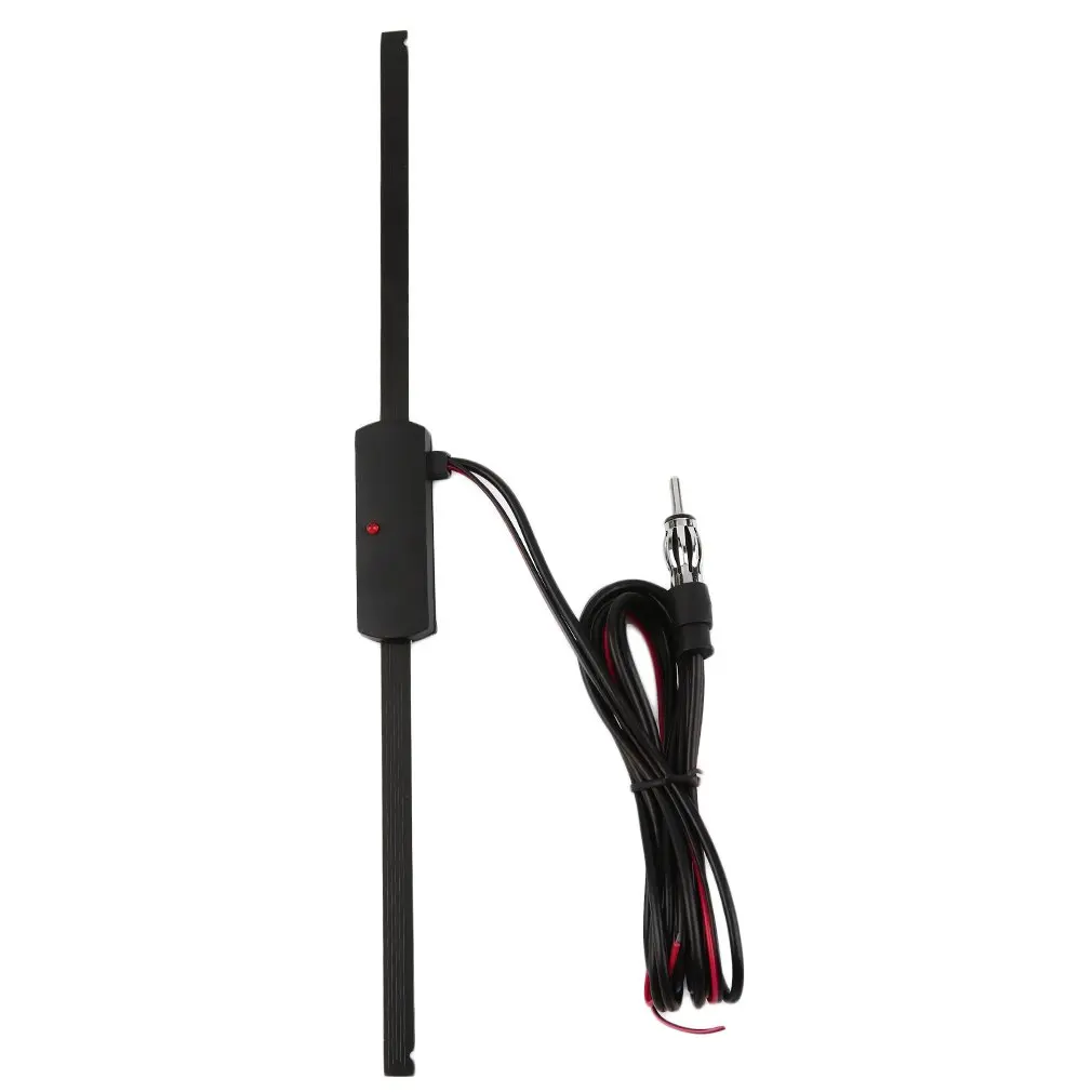 

Black Universal Car Windshield Electronic AM-FM Radio Non-Directional Antenna Car Vehicle Auto Accessories Plastic