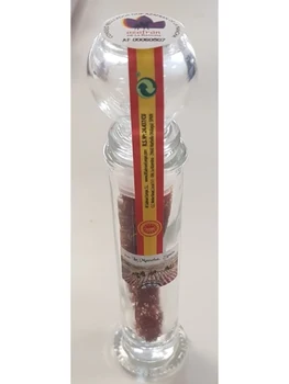 

Authentic saffron in strands ethnic designation protected saffron stain. Cash Box with 12 test pieces CRYSTAL 1.5 grams