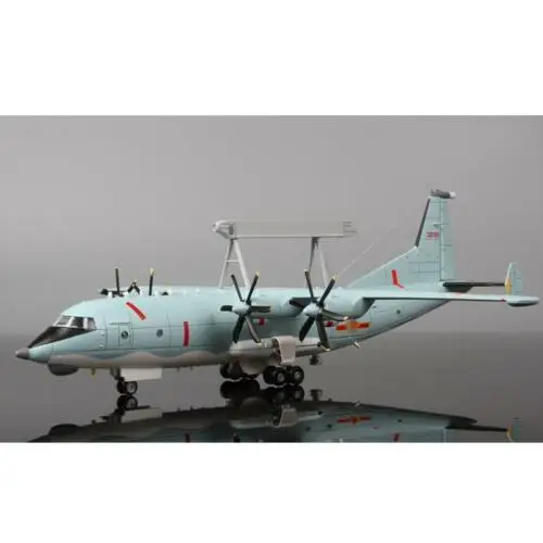 1/100 KJ200 AWACS самолет статическая металлическая модель самолет коллекция подарок