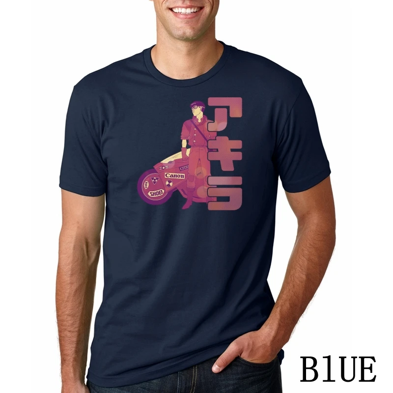 Hip Hop Akira T Shirt High-Q Print Homme Tee O-neck S-3XL Plus Size |
