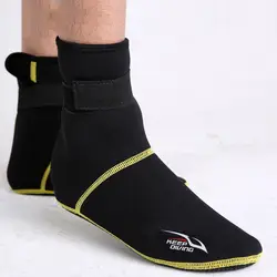 Открытый 3 мм неопрен Подводное плавание дайвинг обувь носки пляжные сапоги гидрокостюм Защита от царапин потепление Нескользящие зимние