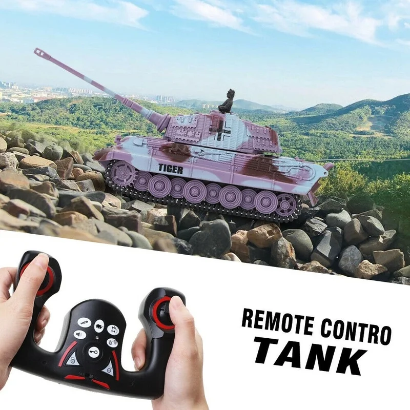 Детская игрушка 1/72 Радиоуправляемый Танк 2203 мини пульт дистанционного