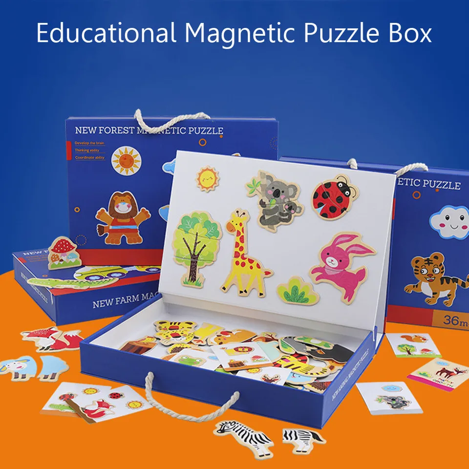 magnetic puzzle box