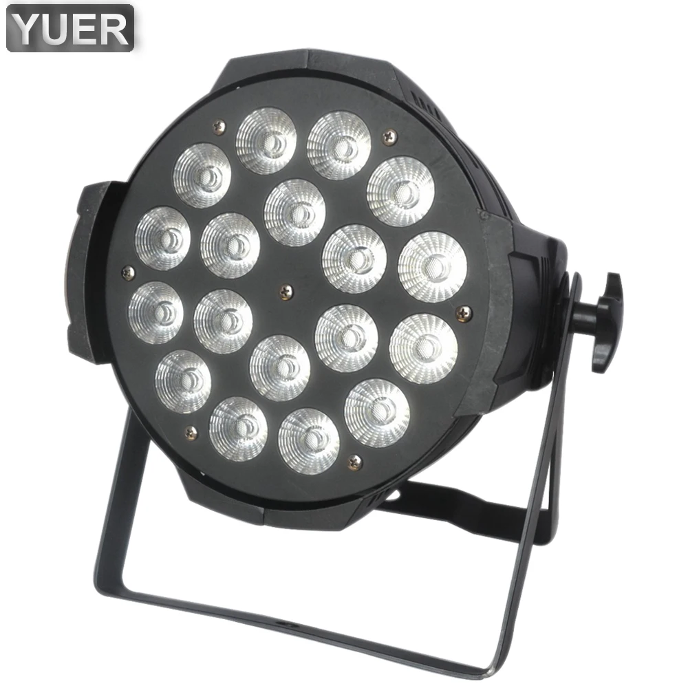 4Pcs/Lot 18x15W LED Par RGBWA 5IN1 Disco Wash Lights Can Night Club Party Light Beam Strobe Stage Effect Lighting | Лампы и освещение