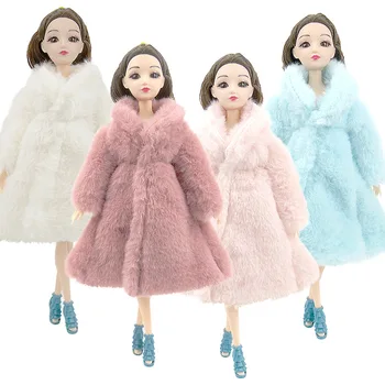 

Doll Fashion Fashion New Plush Coat Cape Windbreaker Casual Suit Girl Diy Doll Birthday Gift Christmas Gift