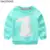 SAILEROAD 2-7years Animal Rabbit Appliques Girls Sweatshirts Child Kid Clothes Осенняя Одежда для маленьких девочек Топы с длинными Рукавами для мальчиков