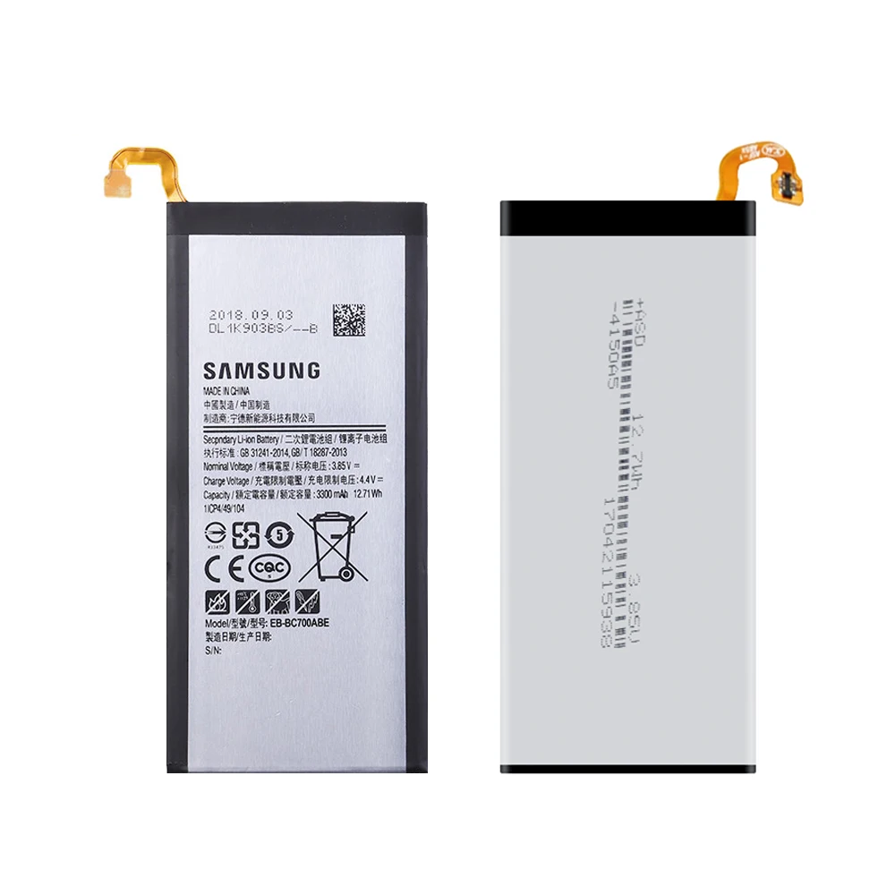 Батарея EB-BC700ABE для Samsung Galaxy C7 SM-C7000 3300 мАч Мобильный телефонная батарея Akku емкостью с бесплатными инструментами